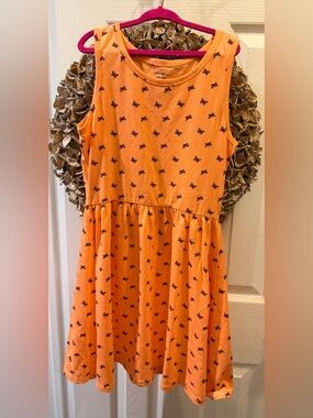 4/$25 • George Cotton Butterfly Tank Dress